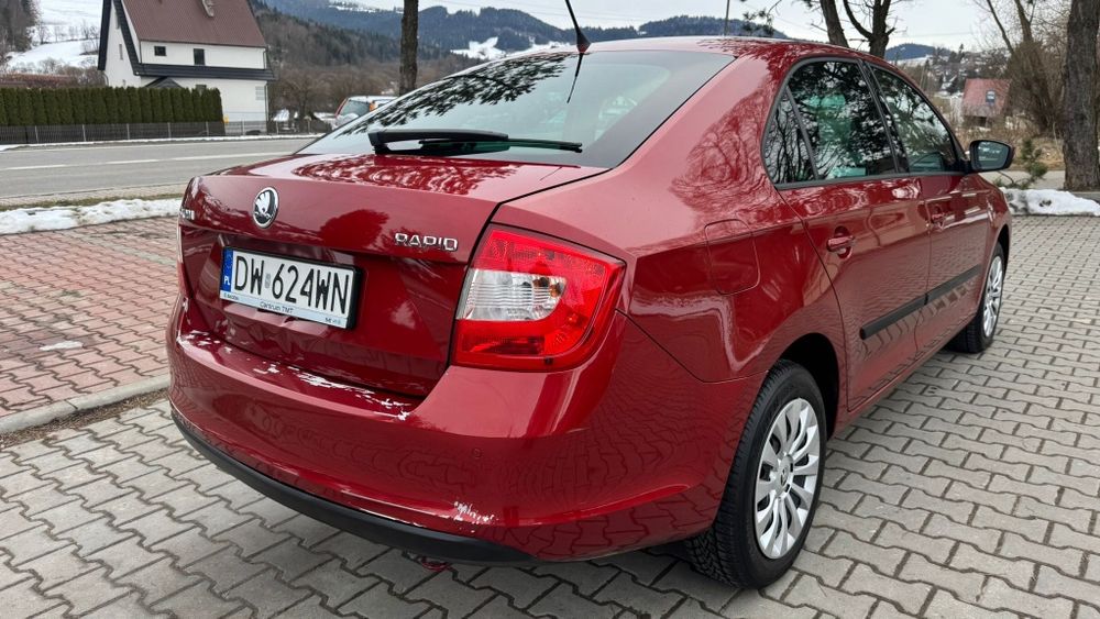 Skoda Rapid 1.2 Tsi Eegance Tempomat Climatronik Xenon Salon Polski