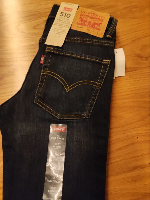 Calças Levis novas crianças tamanho 10