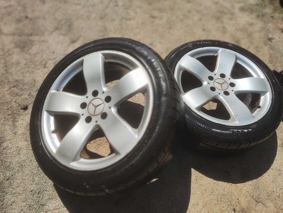 Jantes 17 Mercedes com pneus