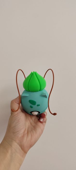 Bulbasaur pokeball pokemon 3d