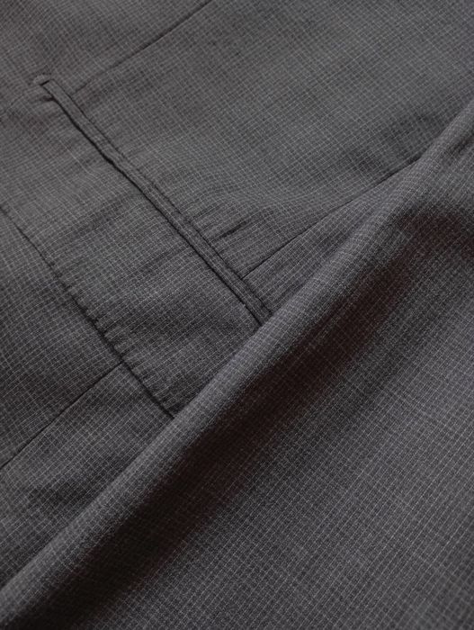 MASSIMO DUTTI 54R wełniana marynarka jasno szara w drobną kratkę