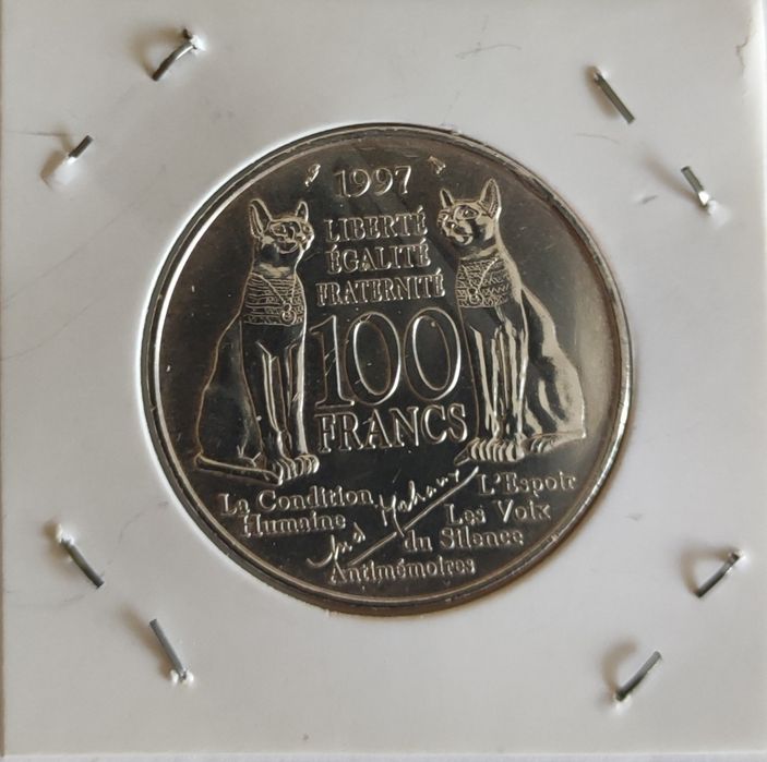100 Francos (Prata)