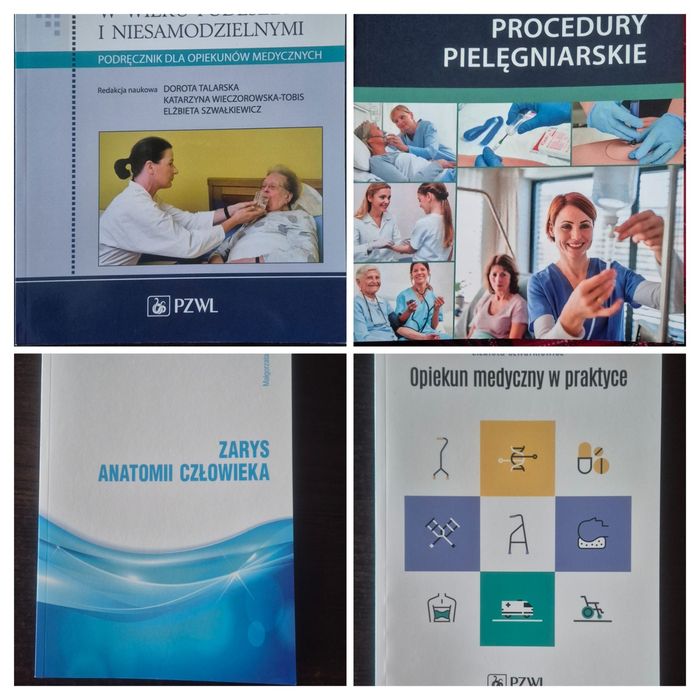 Książki opiekun medyczny