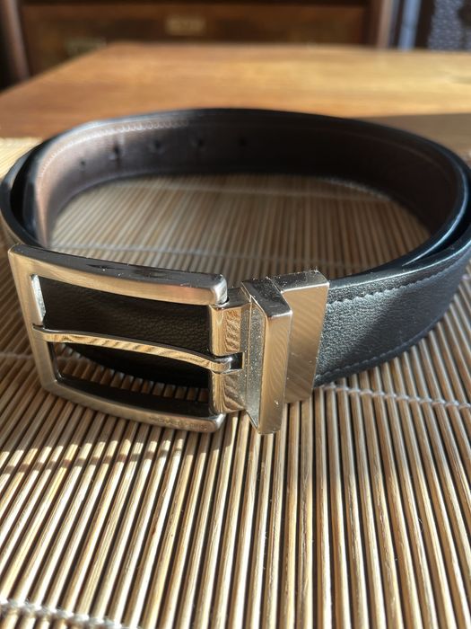 Pasek do spodni męski, czarny Michael Kors