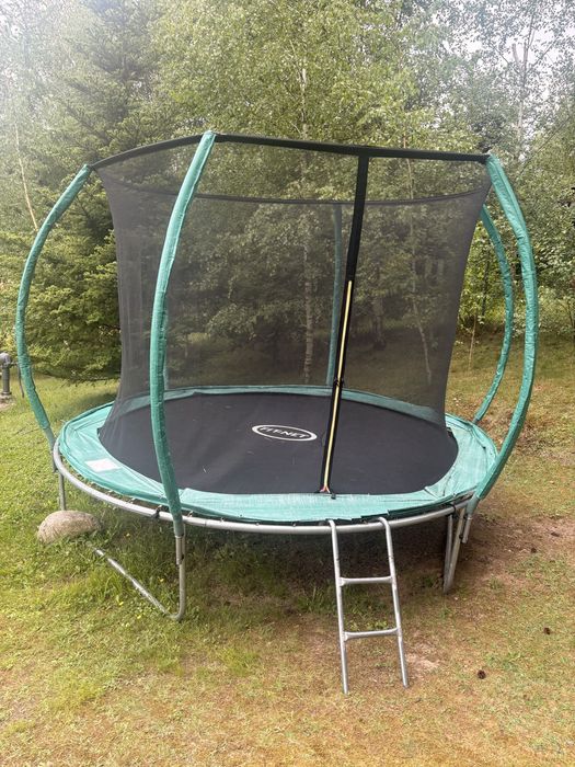 Trampolina fit-net 312cm 10Ft z drabinka i siatka