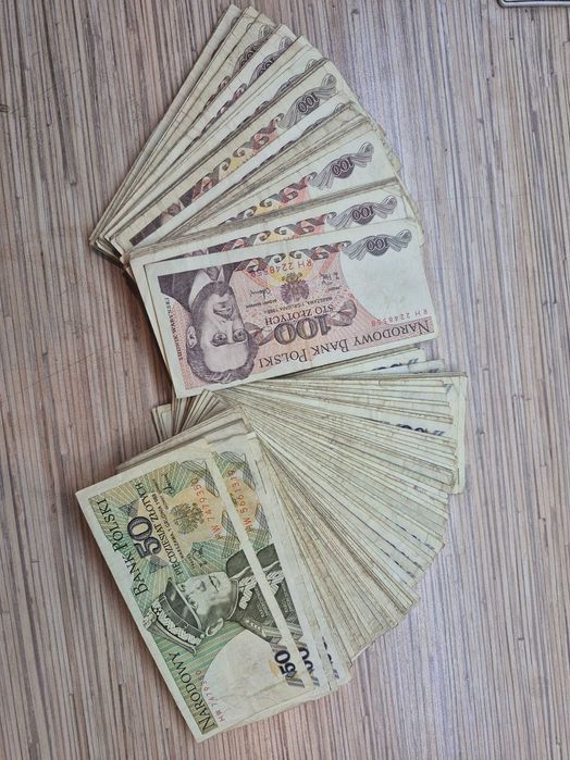 Pamiątki prl-u banknoty ponad 300 sztuk