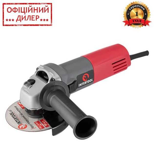 Шлифмашина угловая Intertool DT-0263 (750 Вт, 11000 об/мин, 125 мм)
