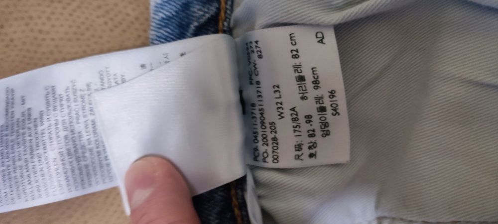 Мужские джинсы Levis