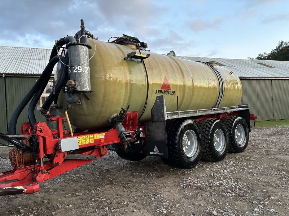 Beczka annaburger 3 osie waku pompa plus turbo