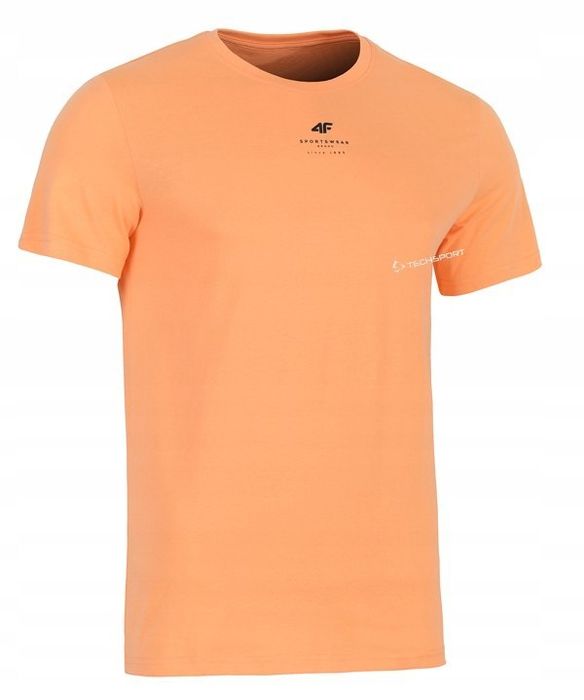 4F Męska Koszulka T-Shirt Bawełna / Xxxl 3Xl