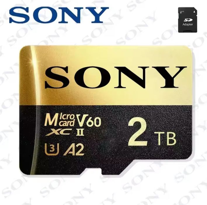 ТРИ ДНЯ АКЦИЯ ! Высокоскоростная карта памяти SONY,на 2тб и на 1 ТВ.