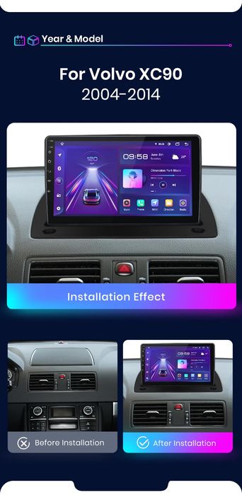 Radio nawigacja  VOLVO XC90 NAVI GPS Android