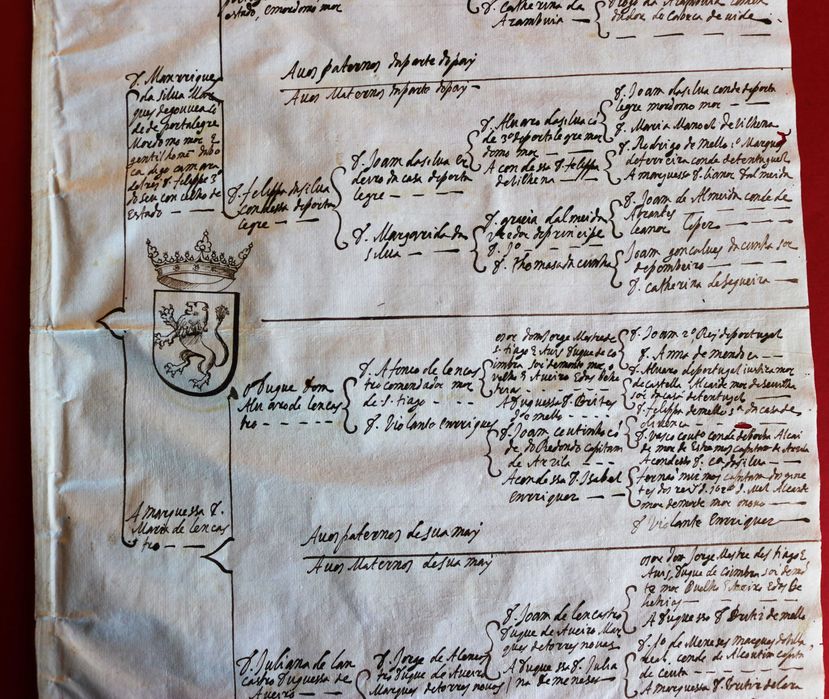 Silva's Marquises of Gouveia and Counts of Portalegre, 1628 Genealogy