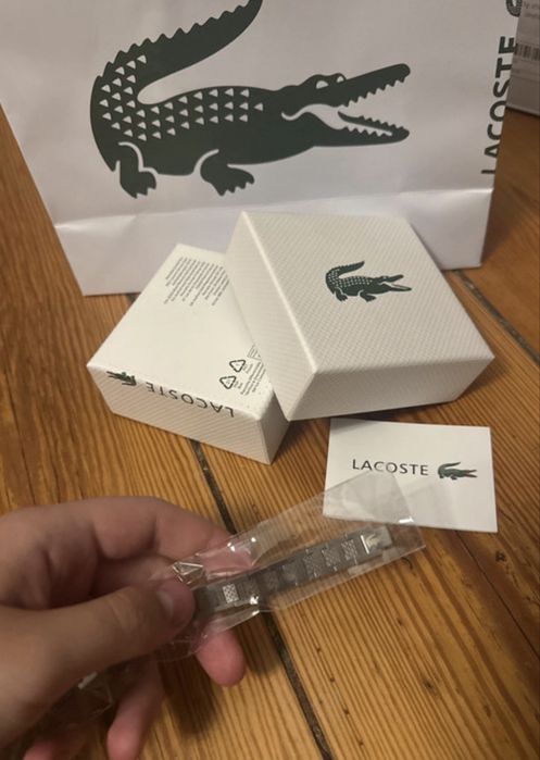Bransoleta lacoste zestaw