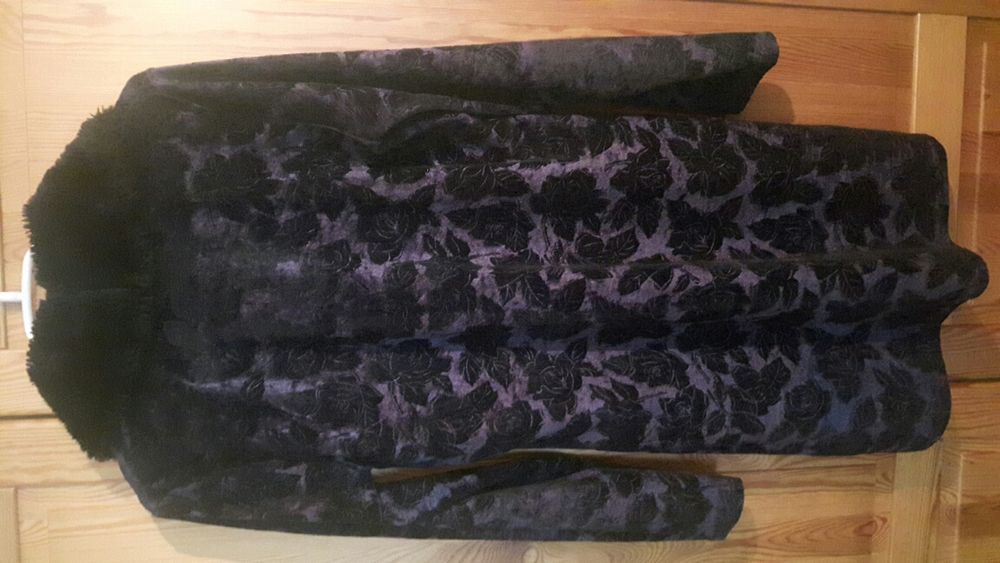 Kardigan z futerkiem ROZM.S/M/L