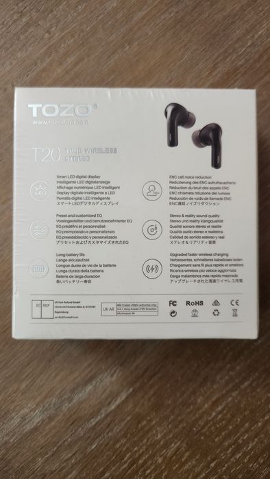 Навушники та чохол Tozo з США