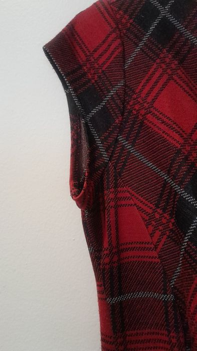 Vestido em xadrez
