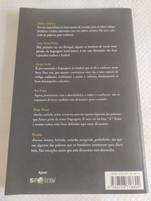 Dicionário do futebol - Manual do adepto