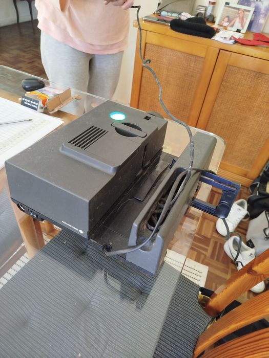 Projetor de slides vintage