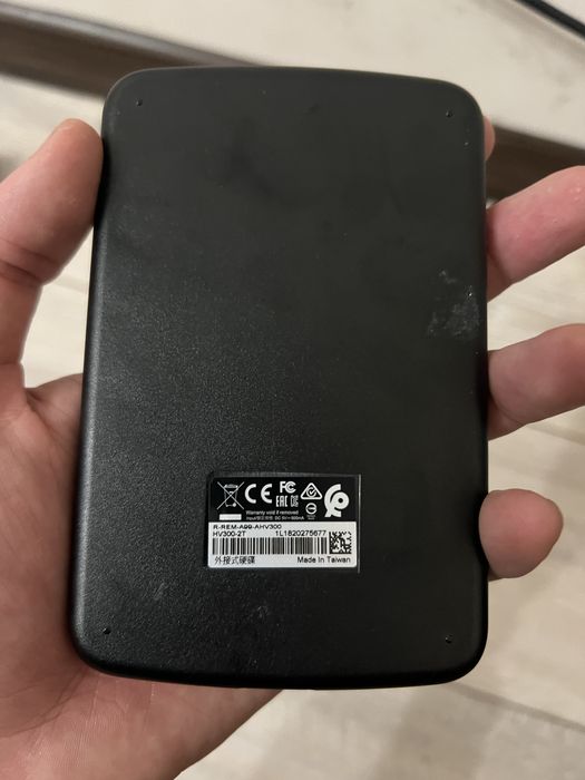 Зовнішній жорсткий диск HDD 2 TB USB 3.0