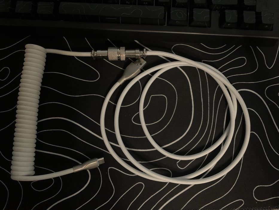 LANO USB – Type-C спіральний кабель для ігрових клавіатур