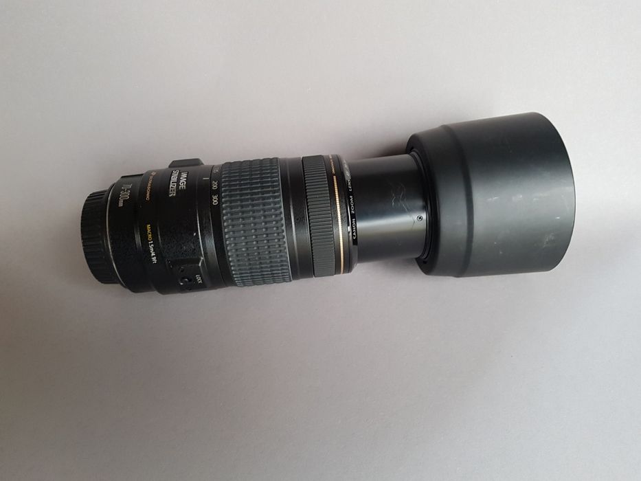 Canon, obiektyw, 70-300 mm 1:4-5,6 is USM