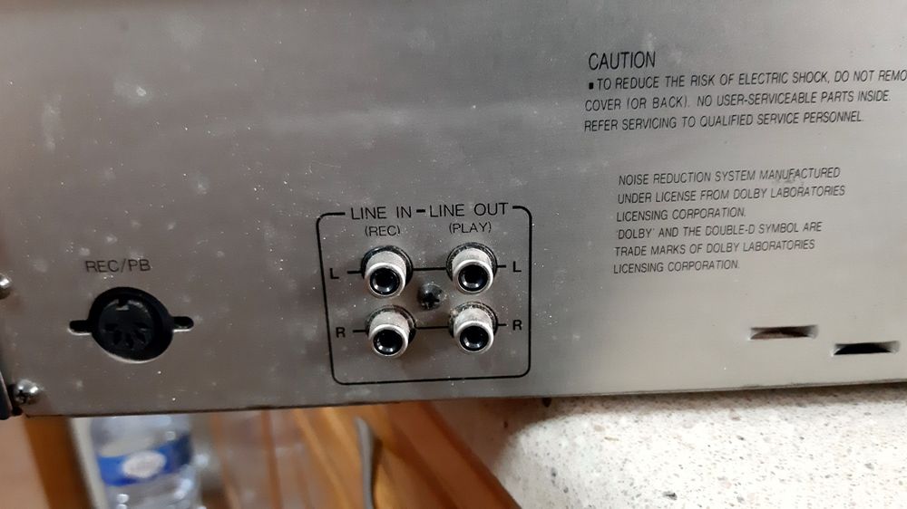 Gravador, leitor de cassetes