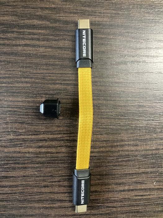 Кабель Nitecore NLink10 USB-C - USB-C з магнітним кріпленням