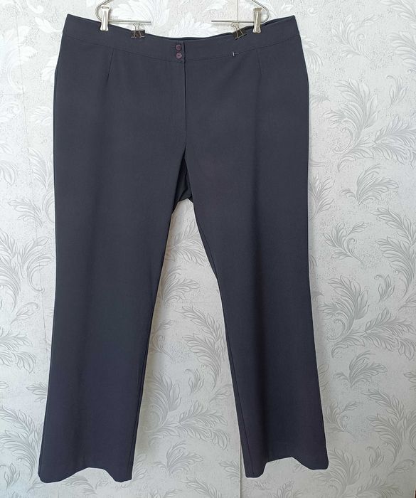 р 28 / 62-64 чорні штани великі батал довгі стрейчеві Ulla Popken