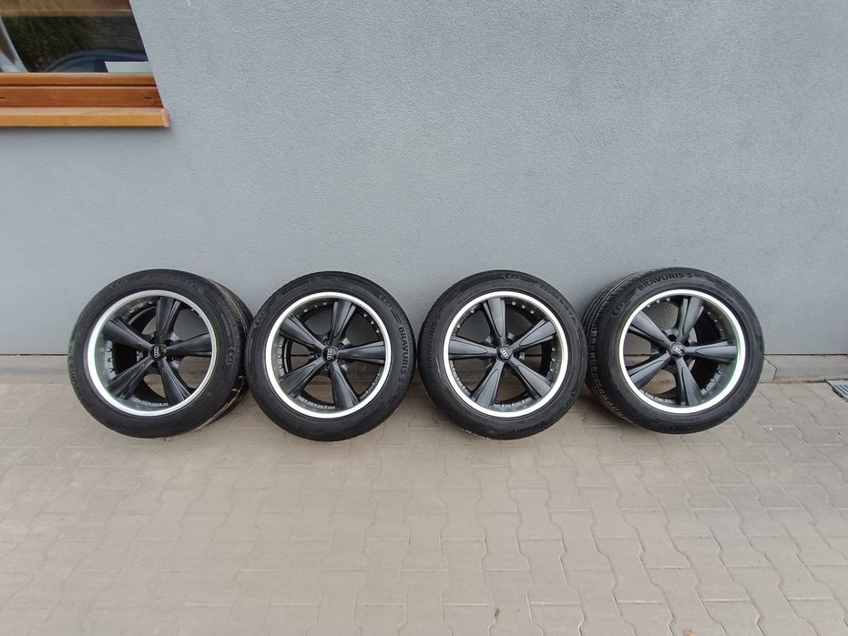 Felgi aluminiowe 19" 5x112 z oponami letnimi