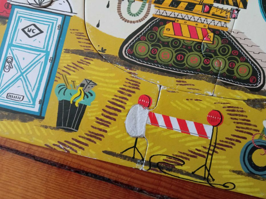 Puzzle CzuCzu - budowa