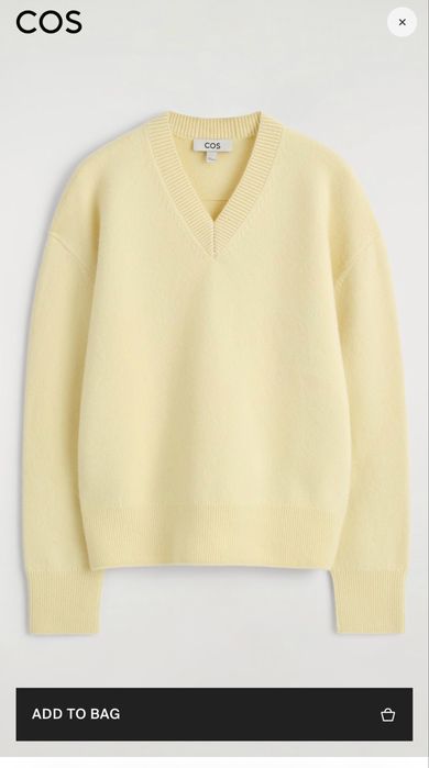 Светер шерстяний COS, розмір xs