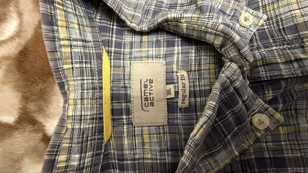 Męska koszula Camel rozmiar 3XL.