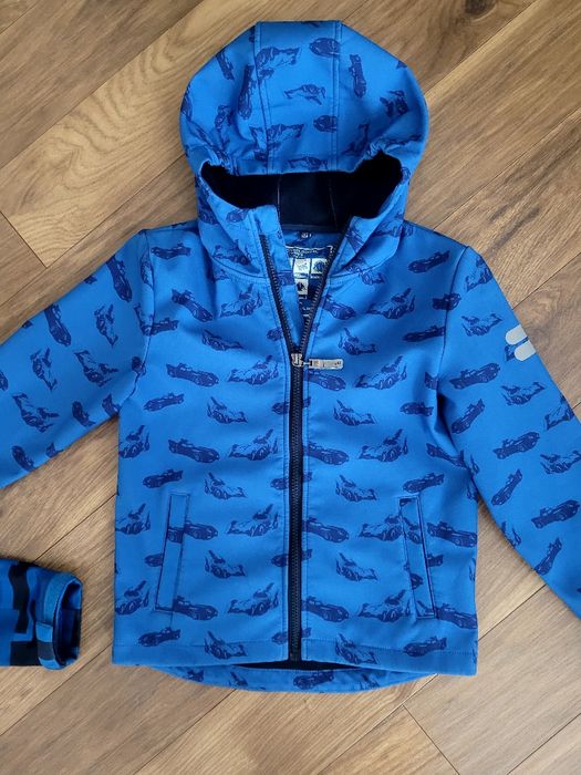 Kurtki chłopięce softshell 122 i 134 Tom Tailor crivit