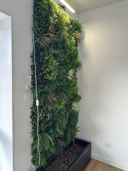 Jardim Vertical + Vaso