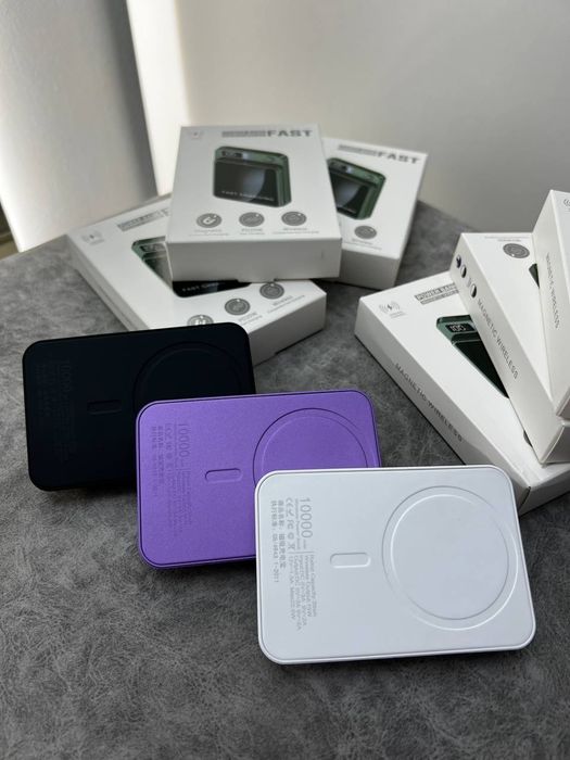 АКЦІЯ-РОЗПРОДАЖ!!!Бездротовий магнітний павербанк акумулятор Iphone