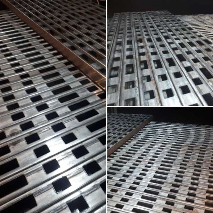 Profil wypalany CNC ogrodzenie palisadowe nowoczesne 60x40