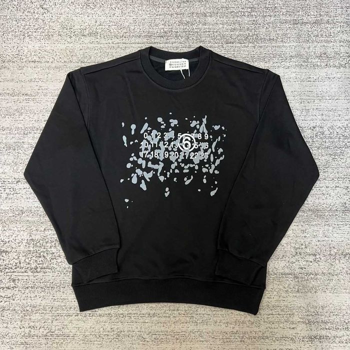 Чорний світшот Maison Margiela/Кофта Маржела / Свитшот Margiela XS-XXL