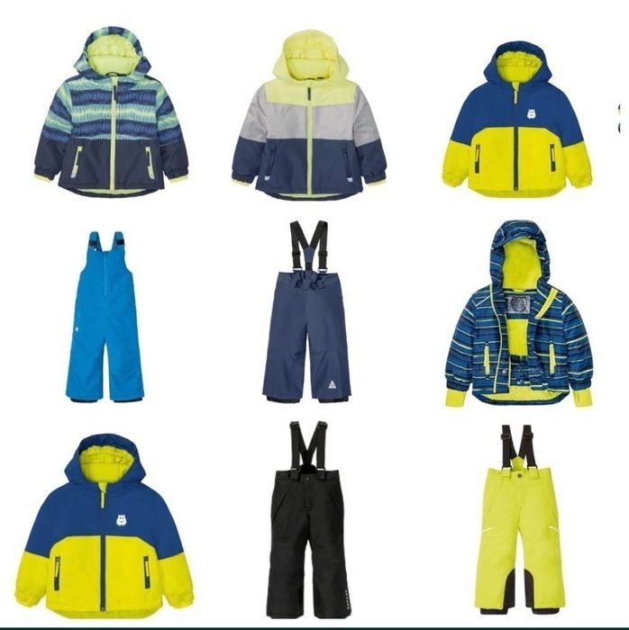 Комбінезони ТЕРМО Лижні мембранні Костюми від LIDL Germany NEW 86-164!