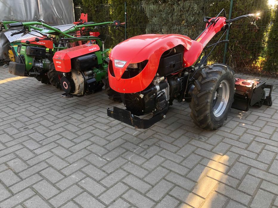Traktorek Dzik Glebogryzarka Separacyjna Kosiarka Agria pług