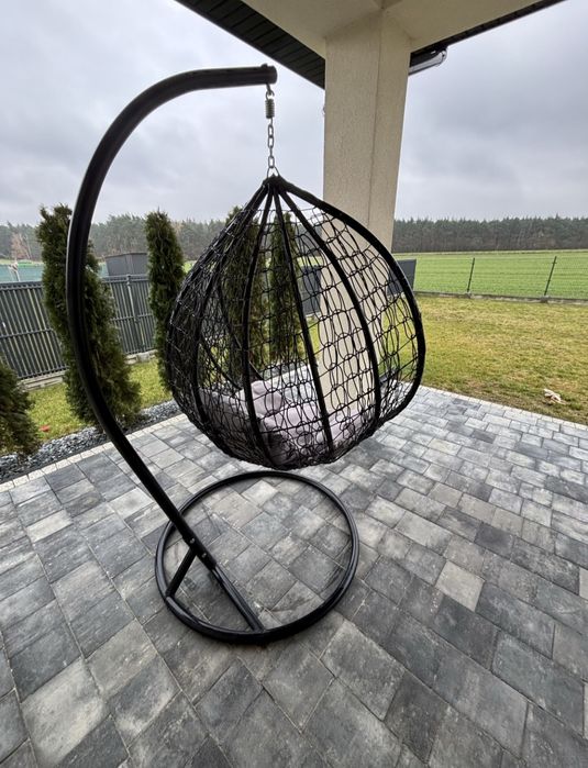 Hit Cenowy NOWY fotel wiszący kokon kosz bocianie gniazdo meble