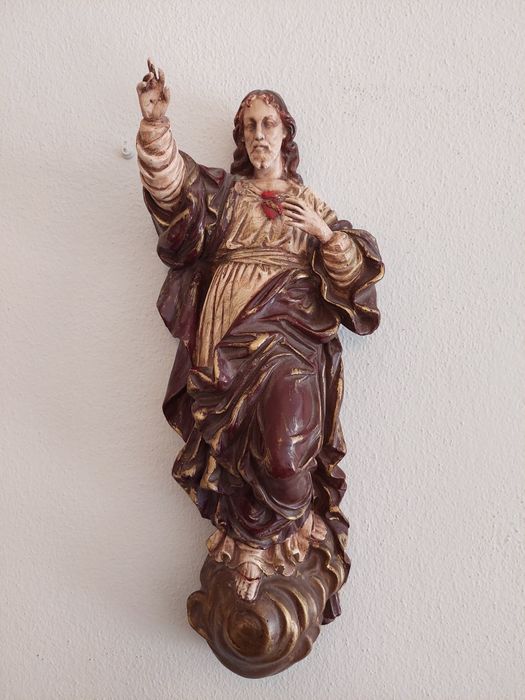 Figura SANTO TERRACOTA Séc XVIII