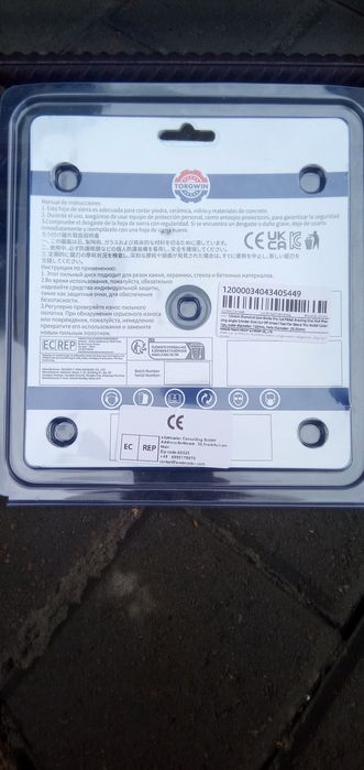 Диск по керамограниту