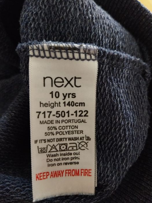Bluza minecraft  next rozm 140  10 lat