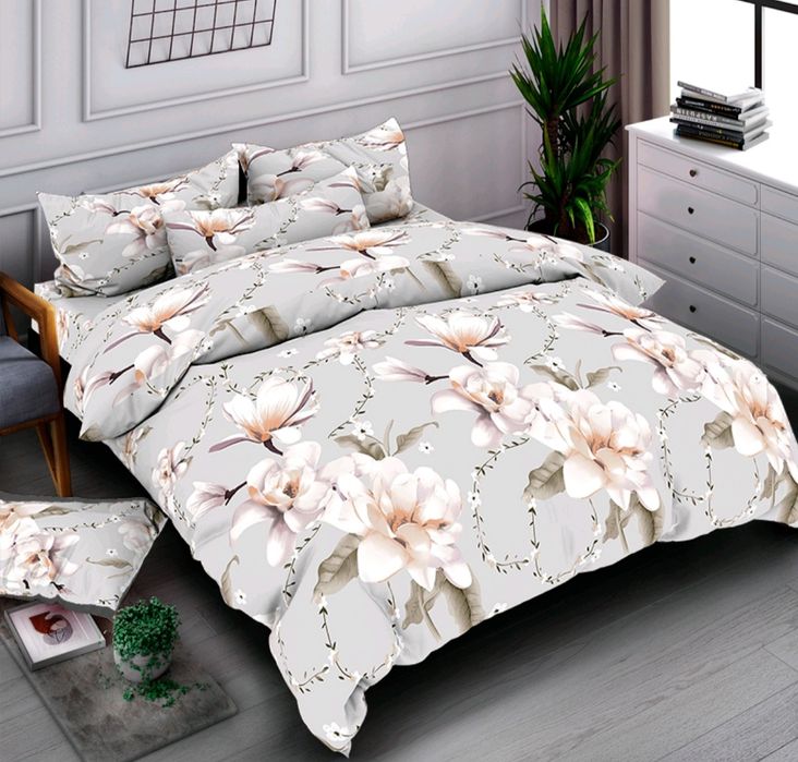 Двоспальна постільна білизна бязь голд люкс Пакистан, індив пошиття