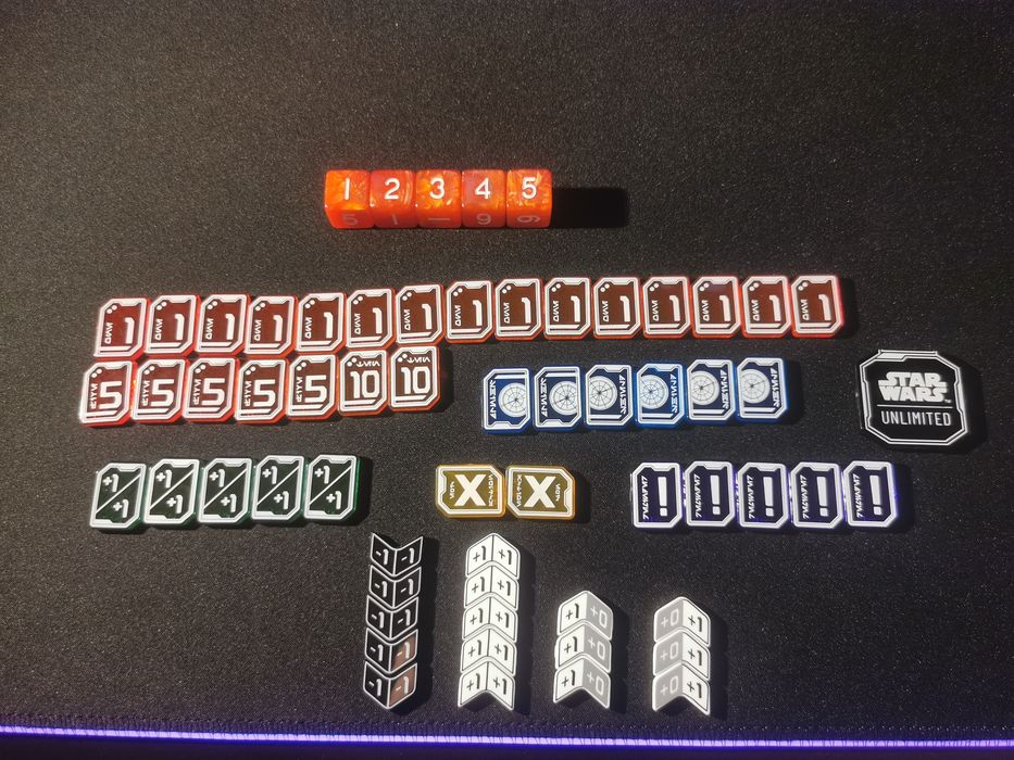Star wars unlimited tokeny gamegenic komplet GRATIS