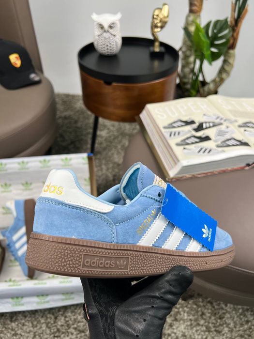 Жіночі кросівки адідас Adidas Spezial Sky Blue [36-40]