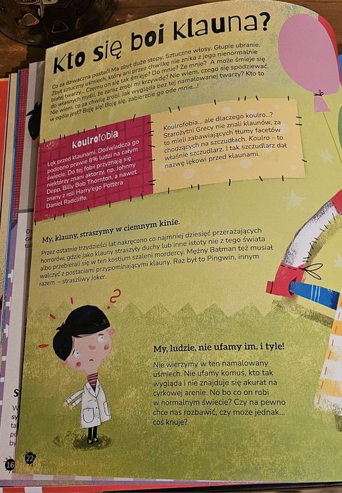 Najdziwniejsze Fobie książka dla dzieci