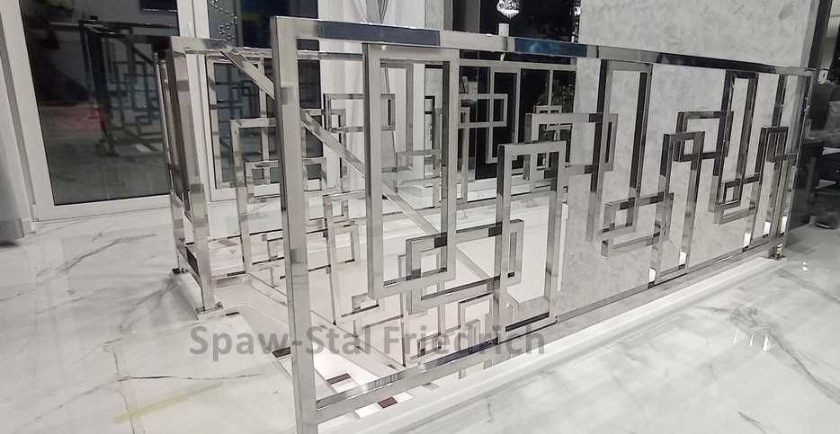 Balustrady,bramy,schody, zadaszenia-stal nierdzewna,czarna,aluminium