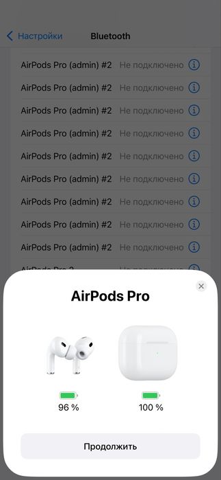 АірПодс PRO 2 ( GEN 2024 ) | Шумодав | Прозорість |